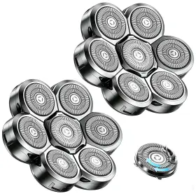 Of-7iv4-yohr Velurie 7 Head Shaver Replacement Heads For Freebird Bald Men Shavers Fo