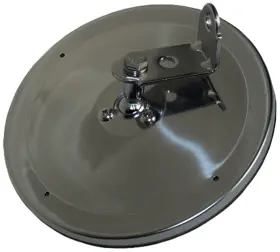 708515 Velvac 6 Inch Center Mount Convex Mirror Stainless Steel 1 Pack