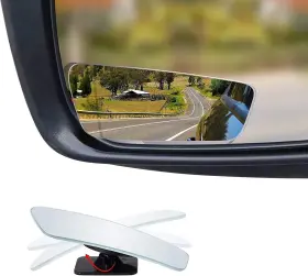 Hg-rt02 Verivue Mirrors 3.5-inch Rectangular Blind Spot For Cars Universal Rectangle