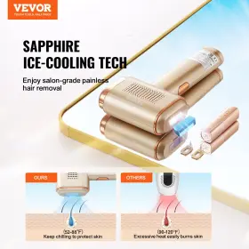 Vevor 197988458746 Ipl Hair Removal 5 Levels For Body And Face