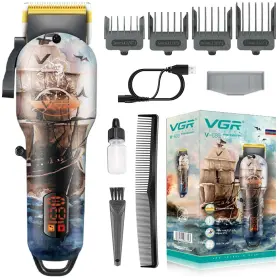 Vgr 702103335088 Electric Hair Clipper For Men Professional Cord/cordless And Beard Tr