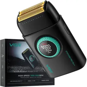 Vgr 702103335361 Electric Shavers For Men Triple Floating Blade Foil Razor Cordless Bald Shaver