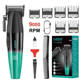 Vgr-906-verde Vgr 003 Fresh Fade Hair Clipper Professional Trimmer Cord/cordless Rec