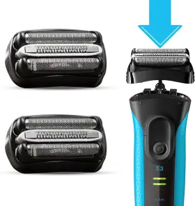 Vidsa 313111393337 2-pack Electric Replacement Shaver Head For 32b S3 Series 3 Razors