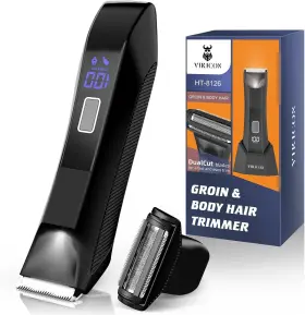 Ht-8126 Vikicon Manscape Body Trimmer And Shavers For Men 2-in-1 No-nick Electric Razor Pub Ht-8126 Vikicon Manscape Body Trimmer And Shavers For Men 2-in-1 No-nick Electric Razor Pub