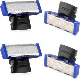 Vini 445029035023 Replacement Heads For Old Version Of Microtouch Solo Mens Shaver Pack 4