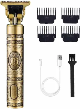 X0041vynxp Vintage T9 Rechargeable Electric Hair Shaver Trimmer Clippers Barber Cut Beard Face 2024