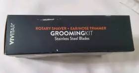 Pg-0204-org Vivitar Grooming Kit Rotary Shaver Ear/nose Trimmer Stainless Steel Blades Niob #3