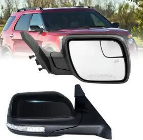 Bb5z17682sdptm Vmdccdz Passenger Side Mirror Compatible With Ford Explorer R-passenger 7 Pins
