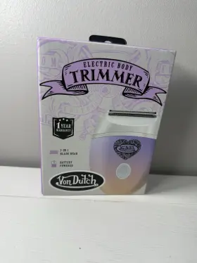 Von Dutch 680079044718 Electric Body Trimmer 3-in-1 Shaver Bikini Legs Underarm New In Box Von Dutch 680079044718 Electric Body Trimmer 3-in-1 Shaver Bikini Legs Underarm New In Box