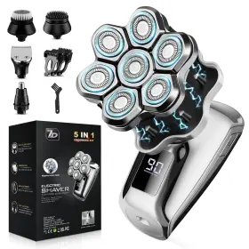 Wd-6800-n Voph Head Shavers For Bald Men 7d Floating Blades Electric Razor With Magnetic De