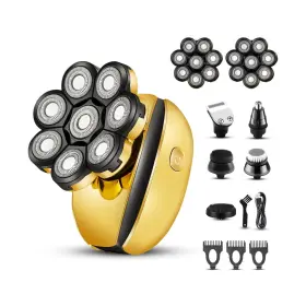 Ld-108802 Votmoni 8d Head Shavers For Bald Men Electric Razor Multifunctional... Fast Ship