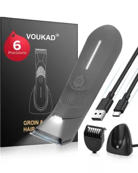 Voukad 850039828447 Personal Public Hair Trimmer For Women And Men Electric Bikini Wate