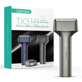 Tx310 Voyor 972863621613 Foil Shaver Electric Razor For Men 3 In 1 Shavers With Double We