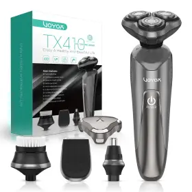 Tx410 Voyor 972863621675 Electric Razor For Men Cordless Shavers Shaving With Face Sideburn Nose E