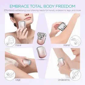 Voyor 972863621804 Electric Razors For Women 3d Floating Blade Shaver #3