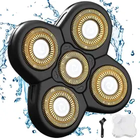 Vrmeta 689323617821 Mens Electric Shaver Replacement Heads 5d Sharp Head