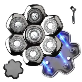 Vm-058 Vrmeta Vm-057/vm-058 Universal Magnetic Detachable 7d Replacement Heads For Electric Head Razor St