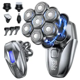 Vylto 797606834138 Head Shavers For Bald Men 5-in-1 Electric Shaver Grooming Kit 7d Floating I