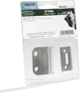 01045 Wahl Professional 2 Hole Clipper Blade Replacement Fits 8640/8645/8643 And Taper
