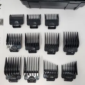 03291 Wahl Clipper Genuine Secure Fit Guide Comb Set With Hair Guard Caddy #2