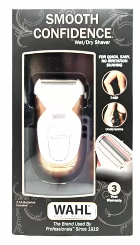 Wahl 043917107905 Smooth Confidence Wet Dry Shaver For Legs Underarms Arms Bikini Line New Wahl 043917107905 Smooth Confidence Wet Dry Shaver For Legs Underarms Arms Bikini Line New