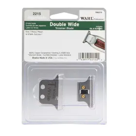 Wahl 043917221502 Professional 2215 Adjustable Double Wide Trimmer Blade 2 Hole