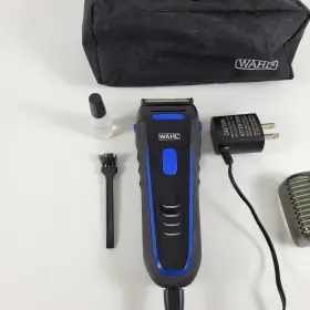 07063 Wahl Wet And Dry Groomsman Smooth Easy Grooming Kit #7063 Black Blue #2