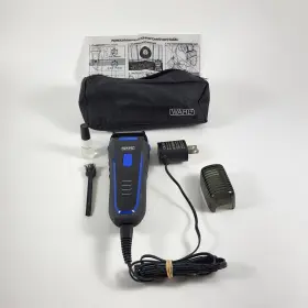 07063 Wahl Wet And Dry Groomsman Smooth Easy Grooming Kit #7063 Black Blue