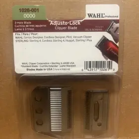 1026-001 Wahl 0000 Adjusto Lock Clipper Blade #2
