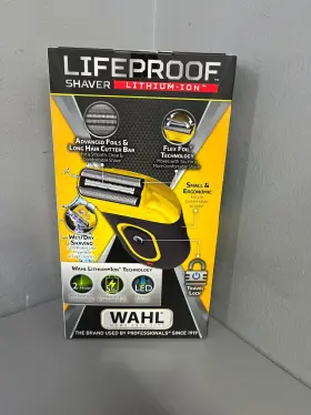 3023681 Wahl #3023681 Compact Life Proof Rechargeable Lithium Ion Flex Foil Shaver For Men Nib #3