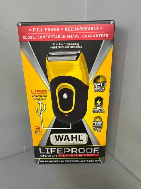3023681 Wahl #3023681 Compact Life Proof Rechargeable Lithium Ion Flex Foil Shaver For Men Nib