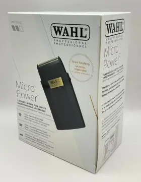 3027017 Wahl Micro Power Shaver Cordless Single Foil 7500 Rpm New