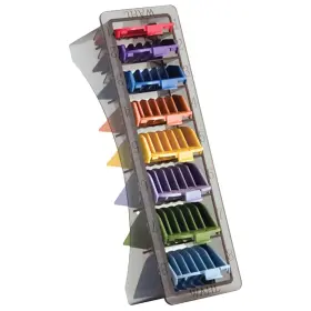 3170400 Wahl Professional Blistered 1-8 Cutting Guides Color-coded Multicolor