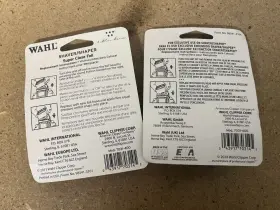 7031-400 Wahl 2 Pack Shaver/shaper Super Close Replacement Silver Foil C71 #2