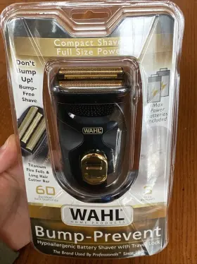 7066-200 Wahl - Bump Prevent Hypoallergenic Battery Shaver With Travel Lock #7066-200 New #2