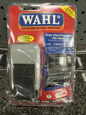 7353-517 Wahl New Dynaflex Custom Shave System Paul Harvey Missing Foil Heads