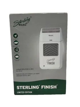 8174 Wahl #8174 Sterling Finish Limited Edition Close Foil Shaver Open Box / Used