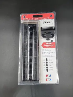 3170-500 Wahl 842654182943 Professional Cutting Hair Clipper Caddy Combs Guards 8 Pack New