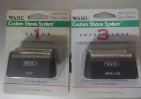98541-401 Wahl 2 Custom Shave System 3 Flex Foilhead 7336-400 Super Close And 7336-300