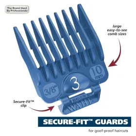 3291-100 Wahl Clipper Genuine Secure-fit Attachment Guard Organization Kit / #2 3291-100 Wahl Clipper Genuine Secure-fit Attachment Guard Organization Kit / #2