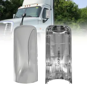 8619 Wanlly 749649296664 Yingtour Chrome Door Mirror Covers For Freightliner Cascadia 2008-2017 Pair