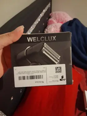 X000uq8g0l Welclux Electric Facial Shaver Waterproof Foil Head Usb 3 Heads For Men Black