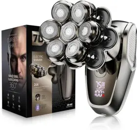Ms-687 Wenzhou Mishang Electrical Equipment Co. Ltd 7d Head Shavers For Bald Men Detachable Shaver Led Display Dry Wet #2