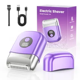 Weqoee 673658209547 Cordless Electric Razors For Women Travel Shaver With Led Display