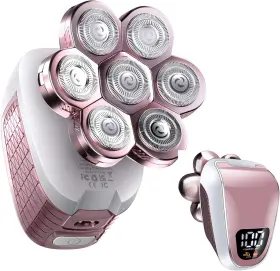 Wyklaus 698746391829 5 In 1 Cordless Electric Razor For Sensitive Skin - Painless Womens Leg Bik