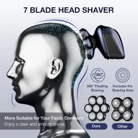 Op-002 Wyklaus Head Shaver 7d Upgrade Shavers For Bald Men Electric Razor W #2