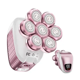 Wyklaus-0423-001 Wyklaus Electric Razors For Women Legs 5-in-1 Rechargeable Body Shaver - Waterproof