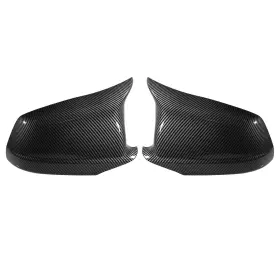 A22033000ux0421 X Autohaux Pair Car Exterior Rear 29x20cm / 12.42 Inch X7.87 Black Carbon Fiber