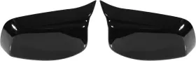 A22033000ux0424 X Autohaux Pair Car Exterior Rear View Mirror Covers Cap Gloss Black